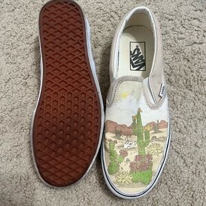 Western vans, never worn outside the house